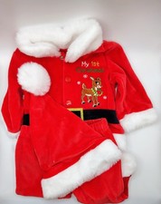Rudolph The Red Nose Reindeer "My First Christmas" Outfit Boys, 6 Months 