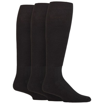 Mens Extra Wide Long Diabetic Socks by IOMI Non Bindingated Socks