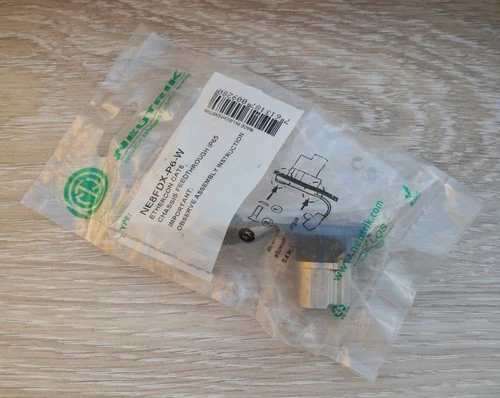 Durchgangs-Einbaubuchse, Neutrik NE8FDX-P6-W Buchse, Datensteckverbinder, CAT6