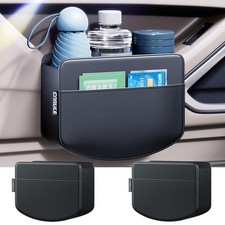 2Pcs Multifunctional Car Storage BoxTrash Can Auto Door Side OrganizerLarge C...