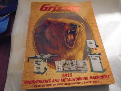 #ad GRIZZLY CATALOG 2015 Industrial Metalworking Machinery Industrial Tools C 32 $15.00