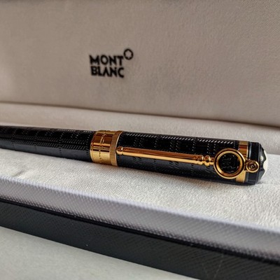 Montblanc Arthur Conan Black Roller Ball Pen