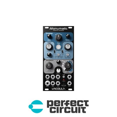 Knobula Monumatic Polyphonic Synthesizer EURORACK - NEW - PERFECT CIRCUIT