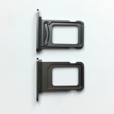 New Dual SIM Tray Holder Card Slot Replacement Parts For iPhone 12 Pro Black