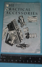 Rolleiflex Rolleicord The Practical Accessories Booklet CATALOG ORIGINAL VTG
