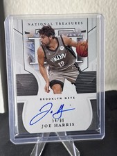 2020-21 Panini National Treasures - Signatures Joe Harris #S-JHR /99 (AU)