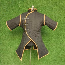 Medieval Thick Padded Gambeson Aketon Coat SCA larp Cosplay Costume Armor