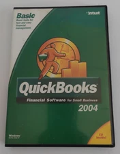 Intuit QuickBooks Pro 2004 with License for Windows 98/ME/2000/XP Used