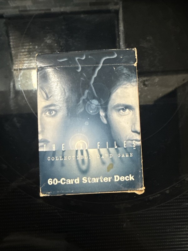 The X Files Collectible 60 Card Starter Deck. Not Sealed.