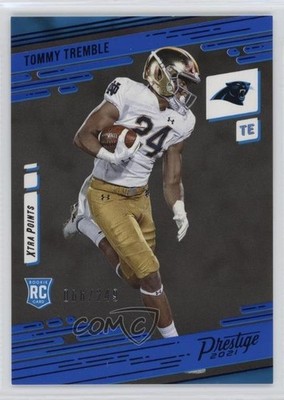 2021 Panini Prestige Rookies Xtra Points Blue 66/249 Tommy Tremble #272 3hd