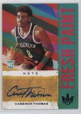 2021 Panini Court Kings Fresh Paint Violet 27/49 Cameron Thomas #FP-CTH Auto nd3