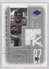 2001 UD Graded Game Jerseys Keenan McCardell #KM 0a1