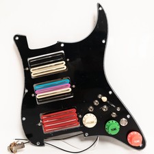 HHH High Output Prewired Loaded Pickguard Humbucker Pickup for Strat Guitar