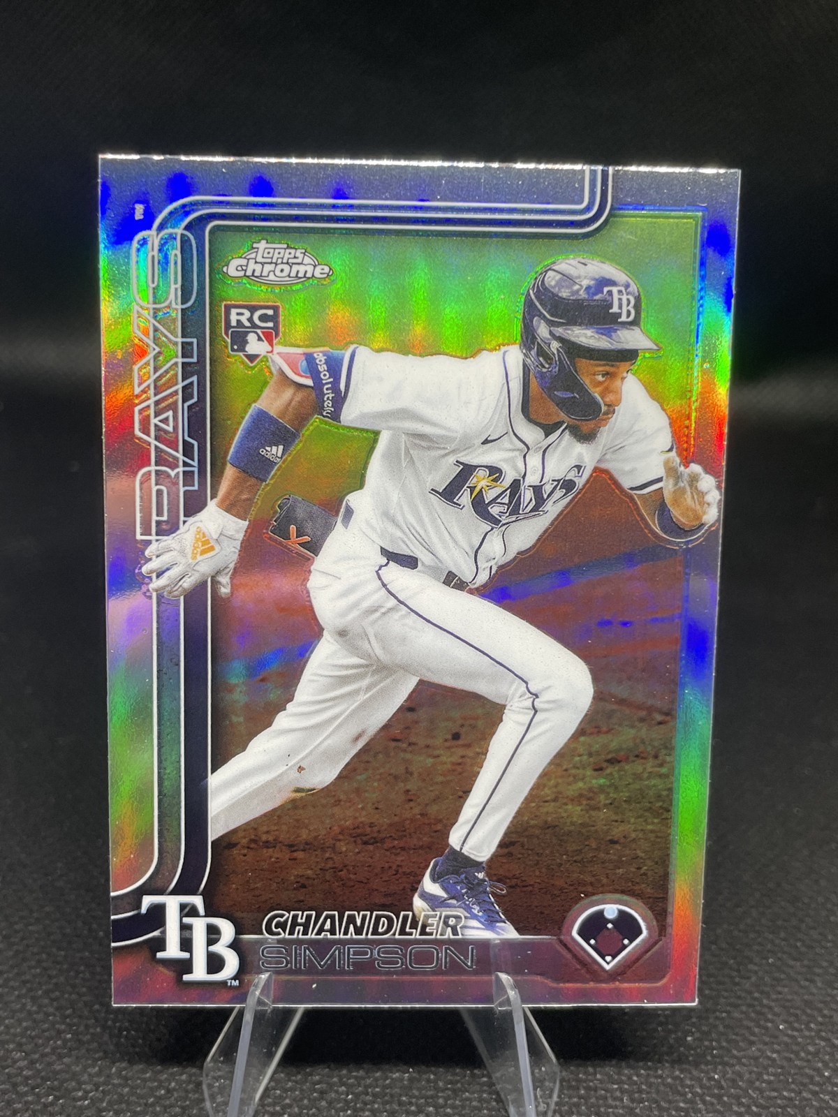 2025 Topps Chrome Update Series - Chandler Simpson #USC179 Refractor (RC)