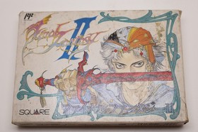 Final Fantasy II Nintendo Famicom Box Manual​ Japan *US Seller* *Works*