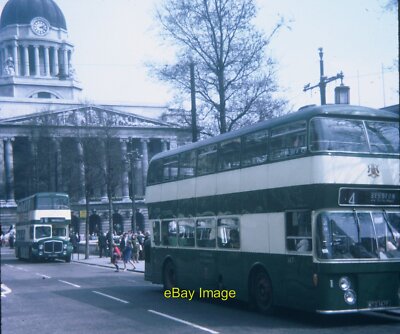 Photo 6x4 Two Buses in Nottingham City Centre This photo, taken in May 19 c1969
