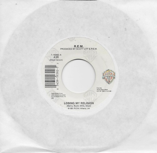 R.E.M. Losing My Religion/Rotary Eleven 45 REM