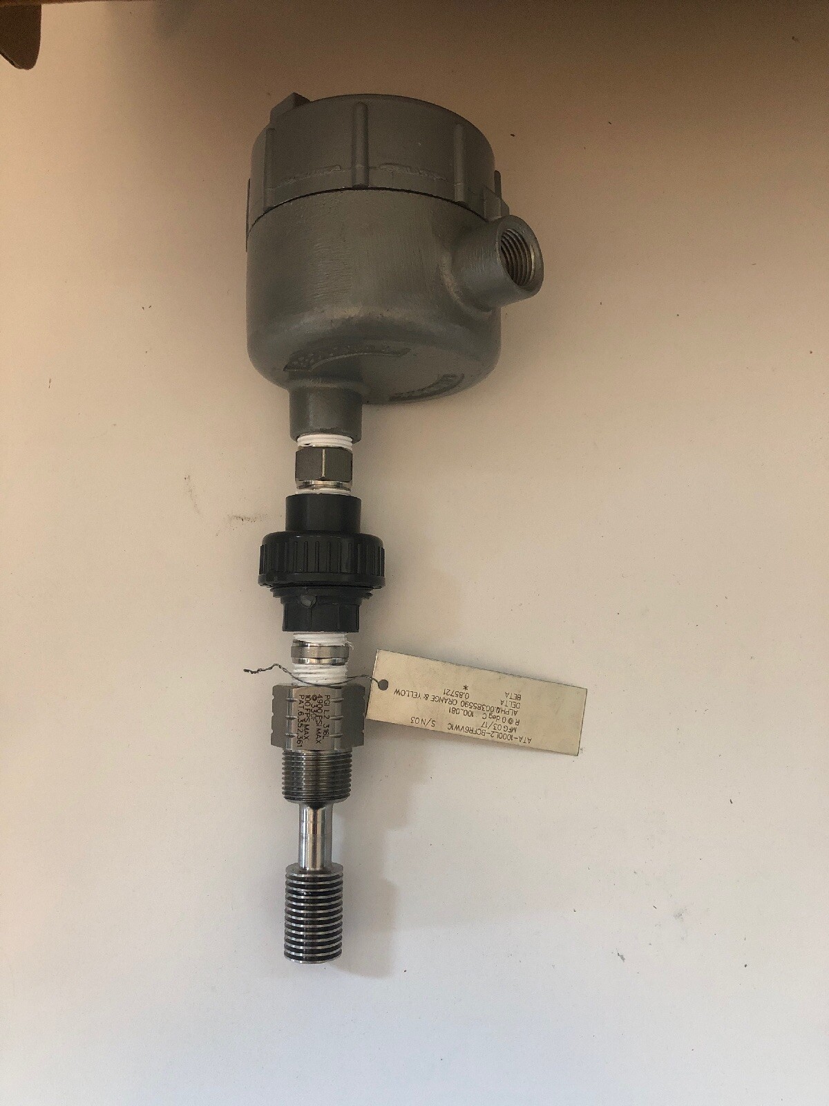 Parker Thermsync Thermowell Ata-1000L2-BCFR6VW1c