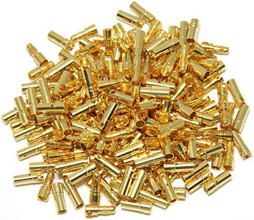 (20 Pairs) 3.5mm Male & Female Bullet Connectors / Banana Plug 50A Rated USA - Bild 6 von 8