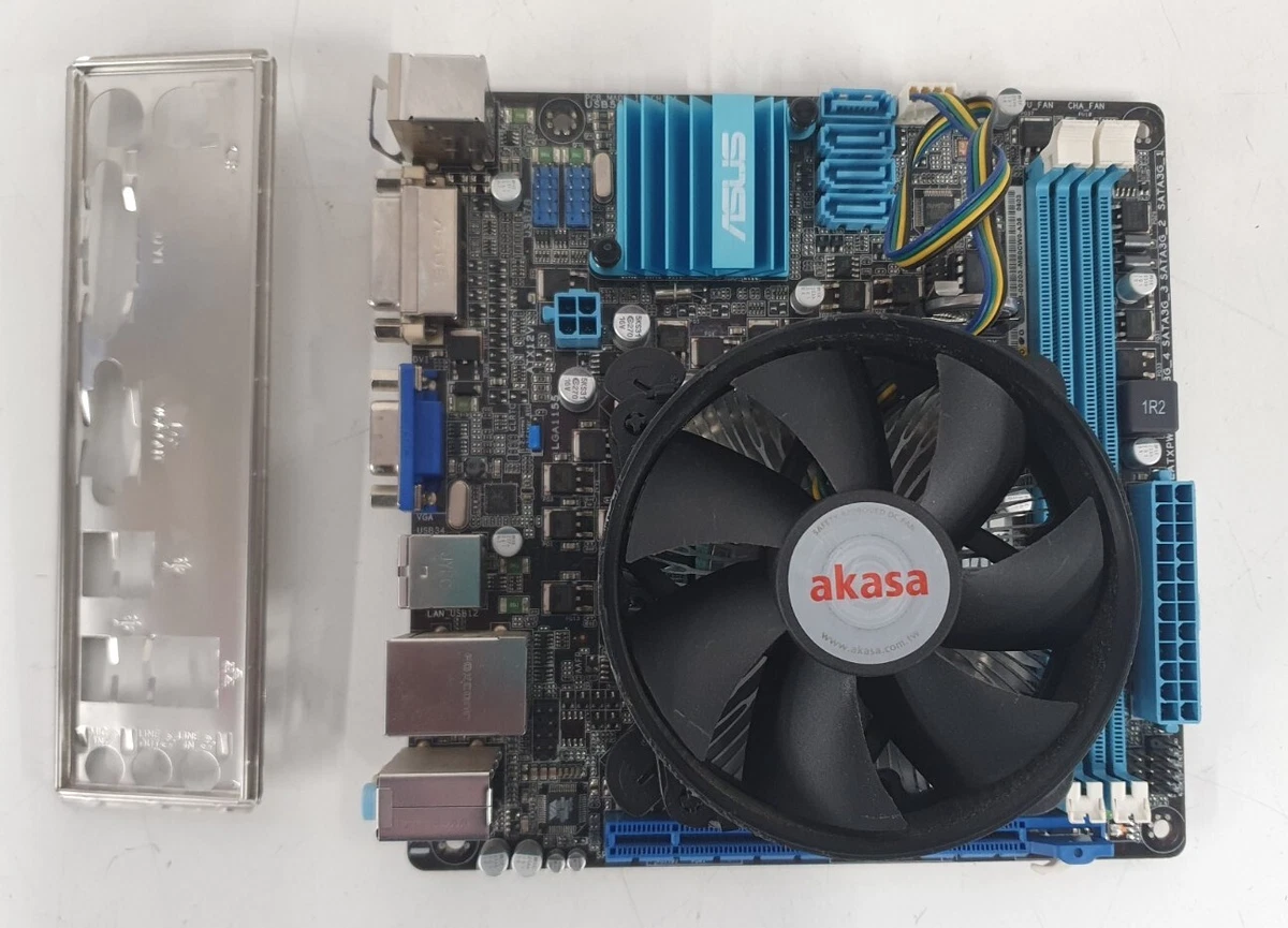 Bundle Carte Mère ASUS P8H61-M LX + CPU Intel Core I3-2100 + 4Go DDR3 - Occasion
