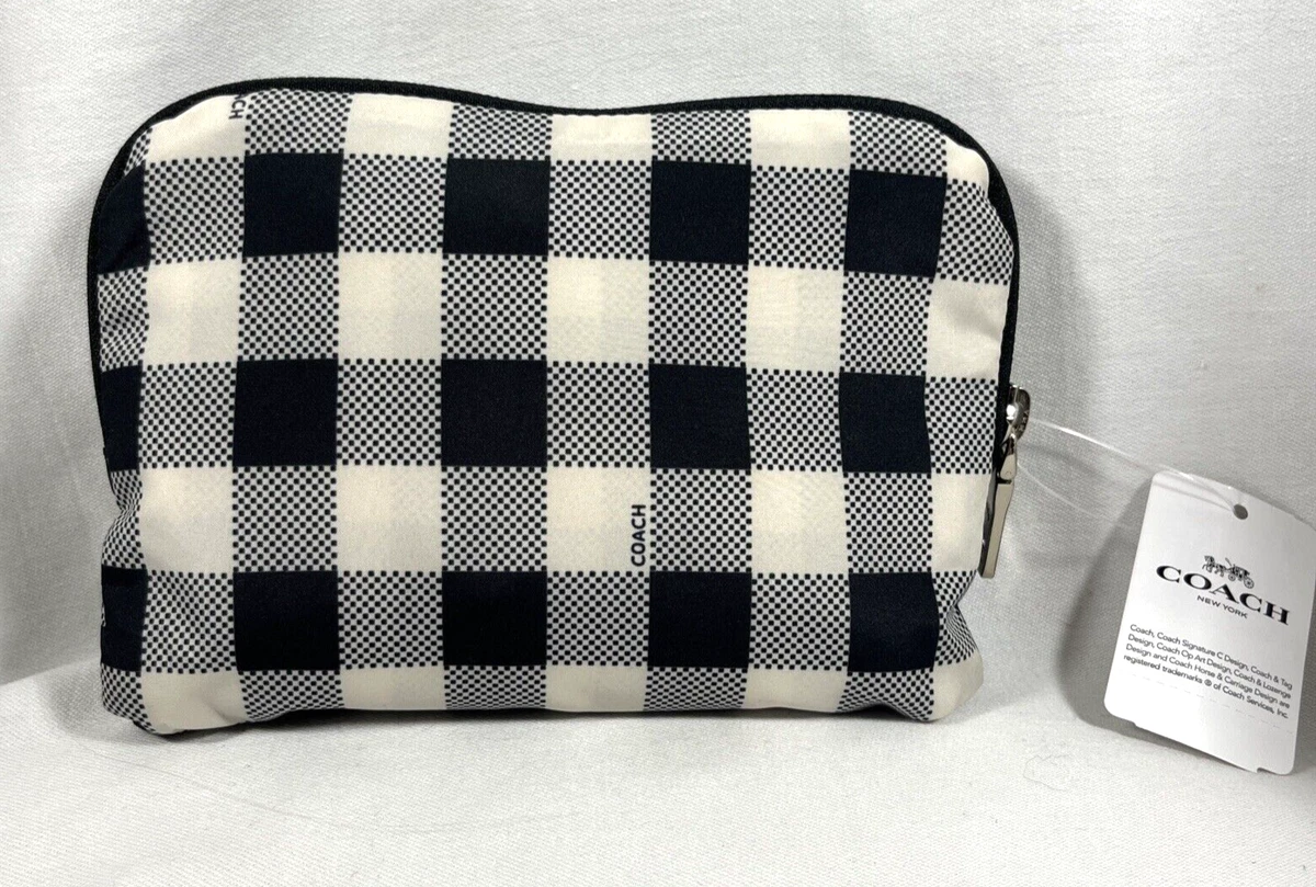 NWT 2018 COACH THE WIZARD OF OZ PACKABLE CHECKERED TRAVEL TOTE
