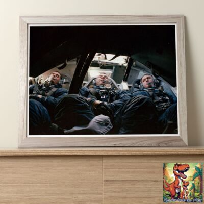 Apollo 8 Prime Crew: professionelles Foto 10''x8''