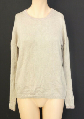 * Noa Noa Aps Wolle Kaschmir Pullover Gr. S 36 38 Beige