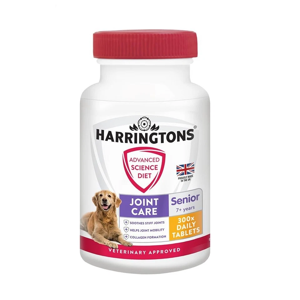 Harringtons Joint Care Senior 7+ Years 300x Tablets BBE 28/2/25 CHEAP BULK BUY