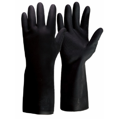 RUBBEREX HD27 NEO PROTECTOR TOUGH INDUSTRIAL HEAVY DUTY RUBBER GLOVES SIZE  8 MED | eBay