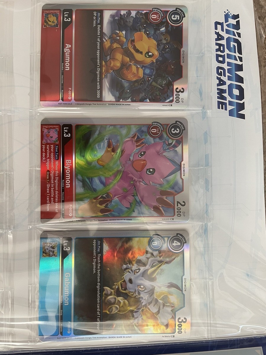 Digimon Card Game & Dragon Ball Card Game Sweepstakes Promo Pack! P-Bandai  | eBay