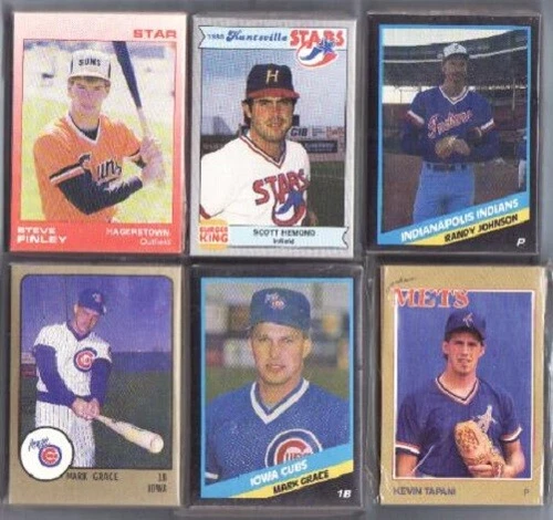 1988 CMC TCMA INDIANAPOLIS INDIANS SET - Randy JOHNSON EXPOS - #BL_very LAST1