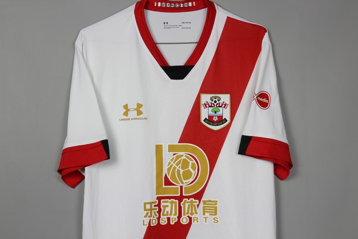 SOUTHAMPTON 2020 2021 THIRD FOOTBALL SHIRT JERSEY 135 YEARS SIZE L