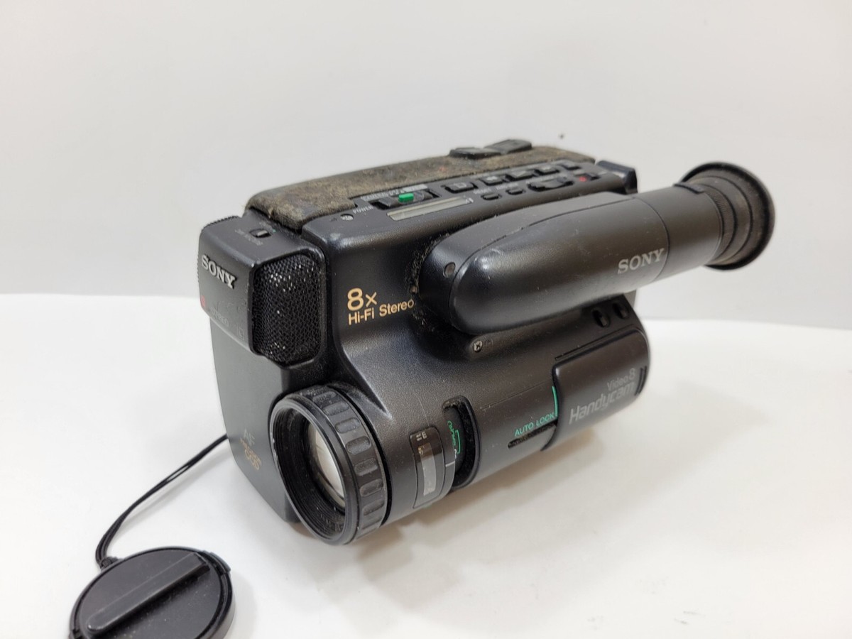 Sony Handycam 8ミリビデオカメラ CCD-TR75 video8 Vintage Sony Handycam CCD-TR75 8mm Video Camcorder Camera