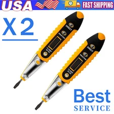 Voltage Electric Tester Volt Detector Test Pen AC DC Non-Contact Sensor 12-1000V