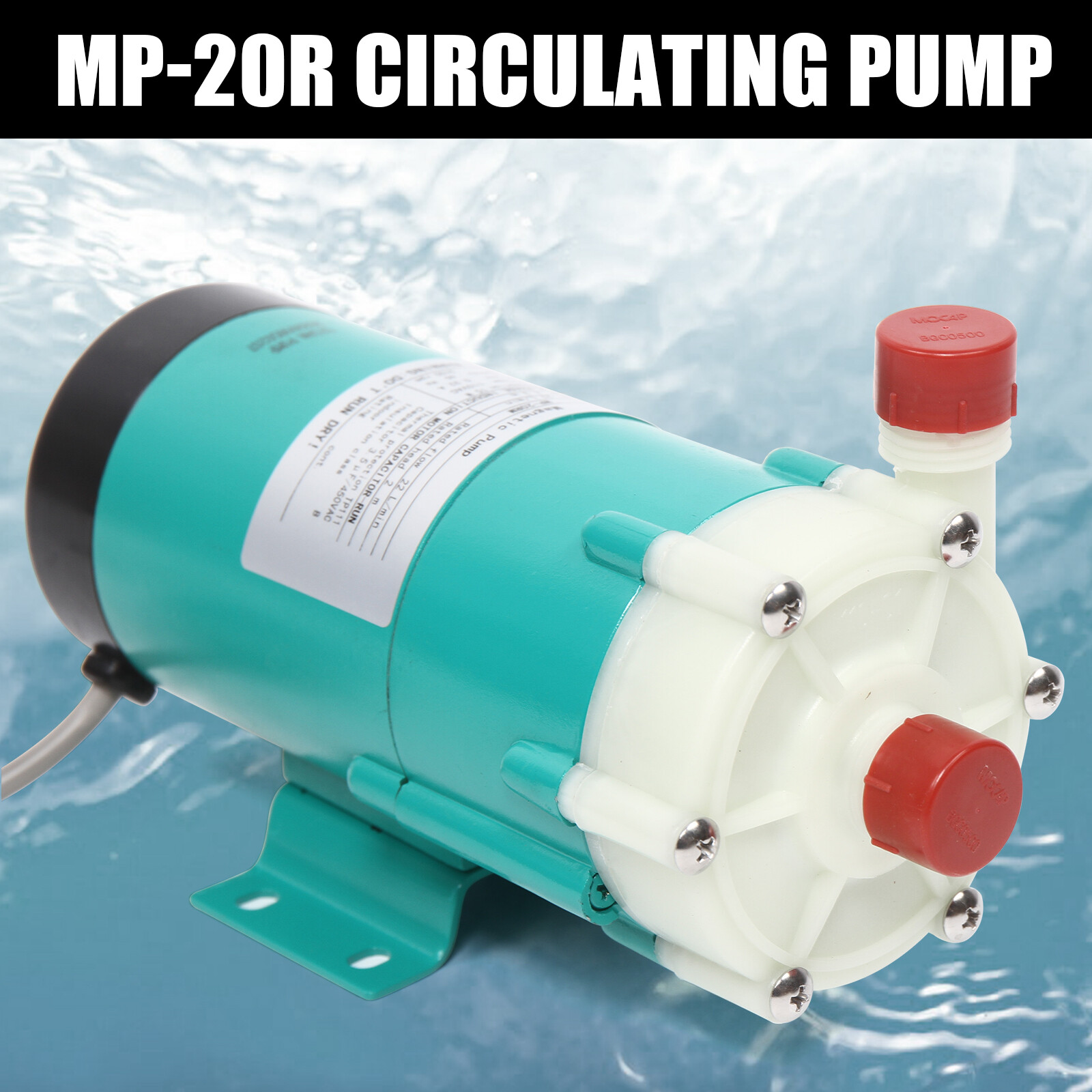 Magnetic Drive Circulation Water Pump for Food/Chemical industry MP-20R 7GPM USA