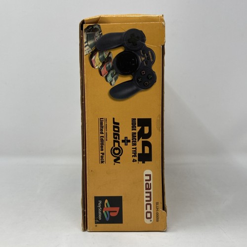 R4 Ridge Racer Type 4 Plus Jogcon Controller Limited Edition Pack PS1 CIB (L13) - Picture 5 of 22