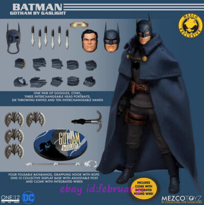 メズコ ワン12　 ガスライトバットマン Mezco Toyz 1/12 Batman Gotham By Gaslight Exclusive Action Figure