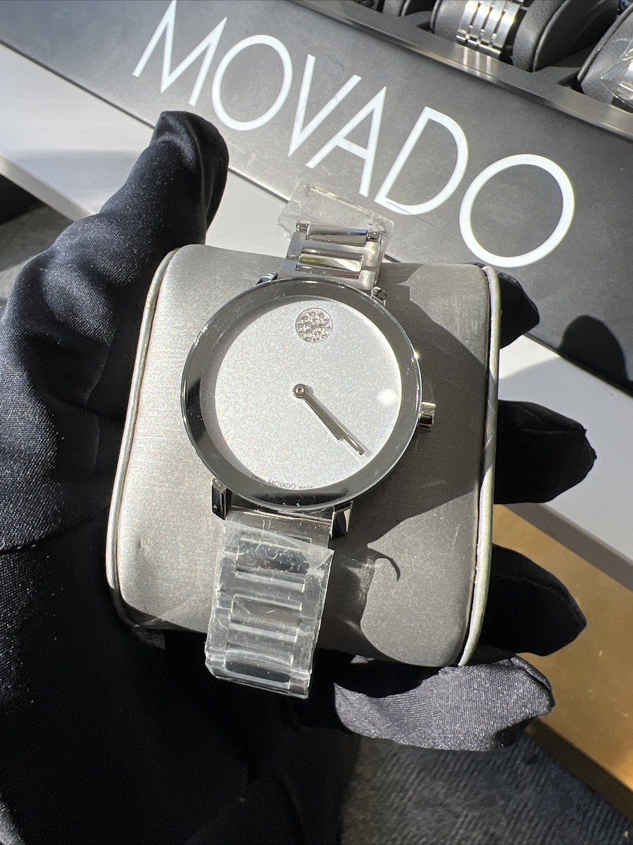 MOVADO BOLD 3600827 EVOLUTION SILVER GLITZ DUST DIAL  display picture 1