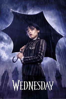 Wednesday Serie Jenna Ortega neu Maxi Poster Wandposter 61x91,5 cm
