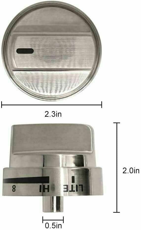 5 Burner Knob AEZ73453509 Fits LG Range LRG3095ST LRG3091ST LDG3035ST
