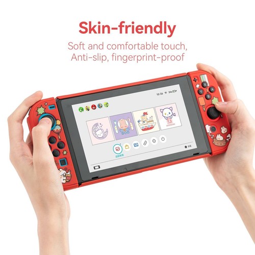 Geekshare Protective Case for Nintendo Switch Console & Joy Con Cover Christmas - Picture 3 of 8