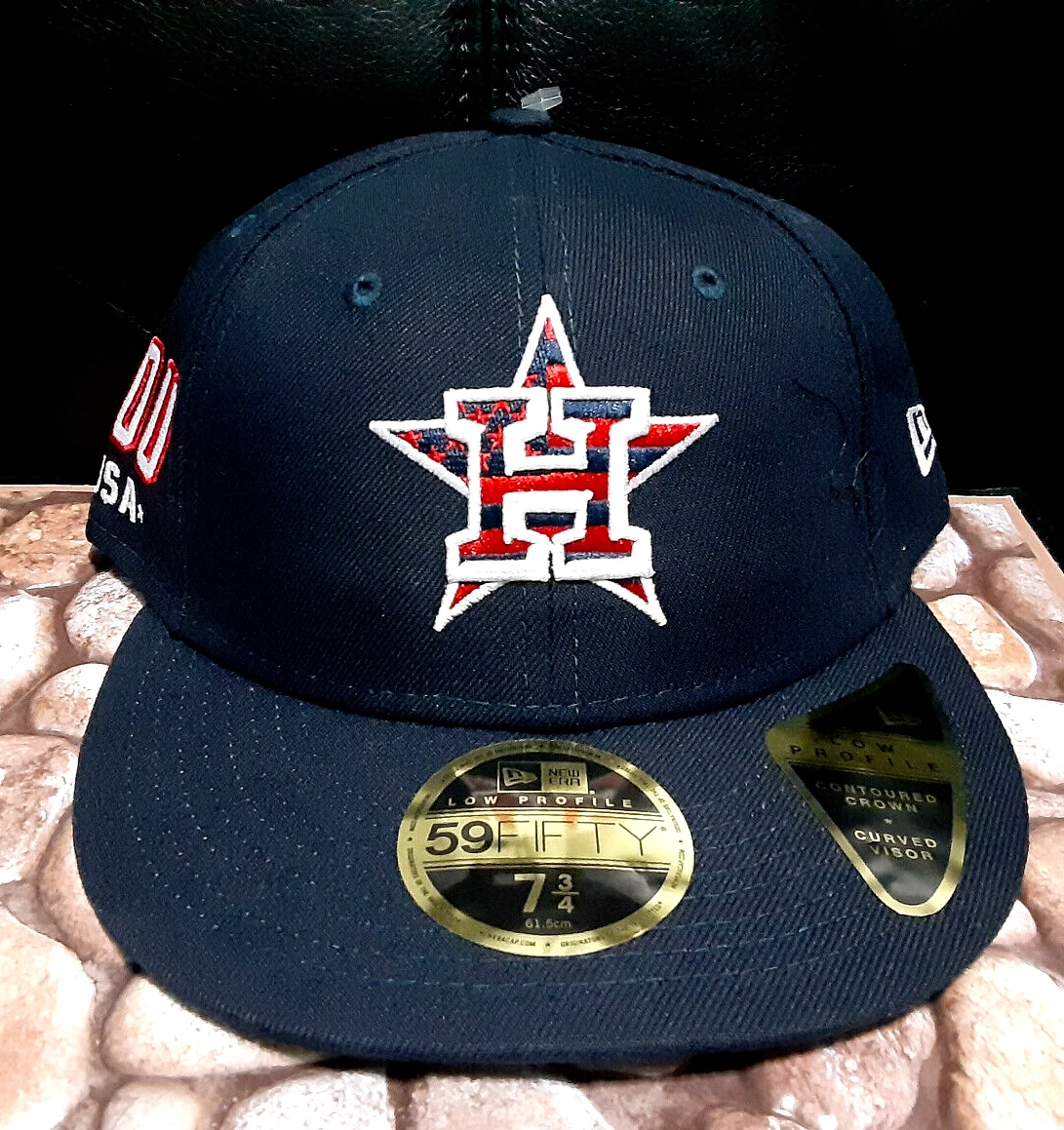  New Era Houston Astros 59Fifty Low Profile Fitted Hat : Sports  & Outdoors