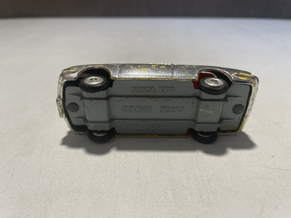 Corgi Toys #315 Simca 1000 - Chrome Finish | eBay UK