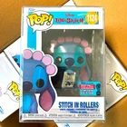Funko Pop NYCC 2021 Share Exclusive : Disney Stitch in Rollers #1124 "MINT"