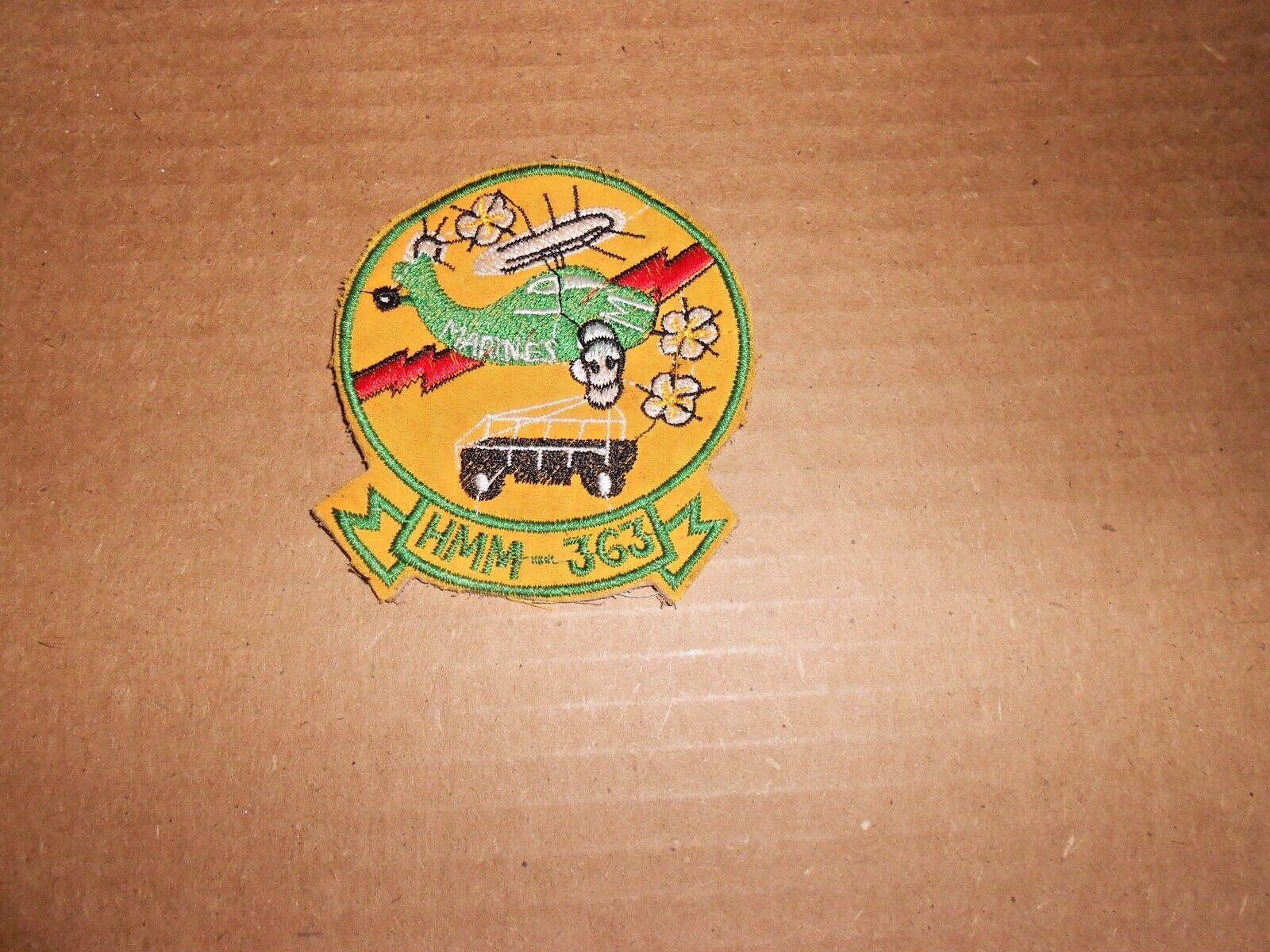 USMC United States Marine Corps  Helicopter Squad HMM-363 ~Patch  #14