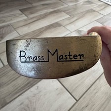 Vintage Brass Master Putter 34.5" RH Dizanium Lite Shaft Royal Golf Grip