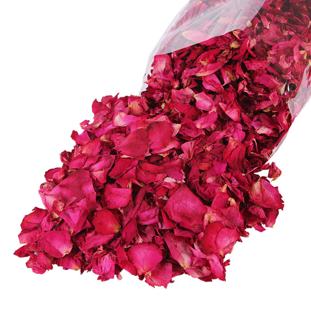 2 Packs Dried Petals Rose Leaves Dried Flower Scatter Fake Rose Petals