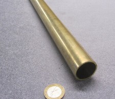 260 Brass Tube 1 1/8" OD x .065" Wall x .995" ID x 3 Ft Length