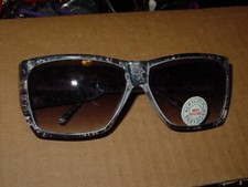 SUNGLASSES VINTAGE 1980's RETRO NEW WAVE SUMMER TIME GROOVE Plastic Frame B-2