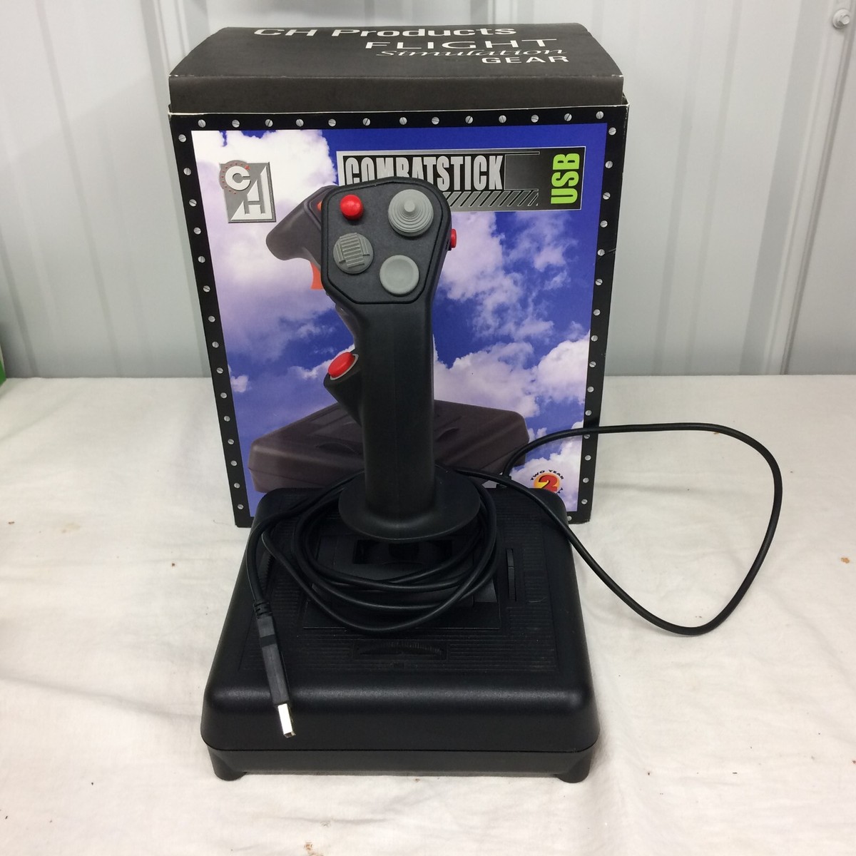 CH Products Combat Stick F16 And Pro Throttle USB Controllers